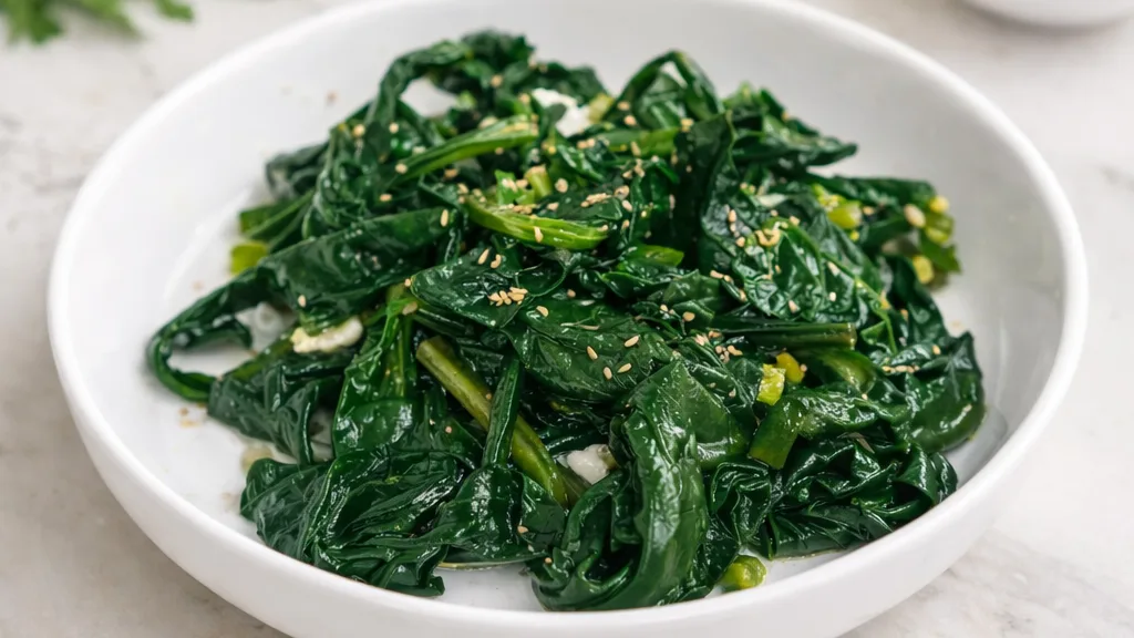 시금치 나물 | 봄 제철 요리 제대로 만드는 법