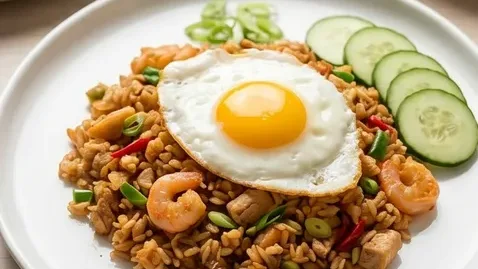 인도네시아식 나시고랭 | 현지 맛집 소스 레시피 포함
