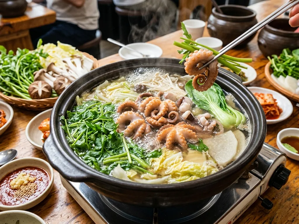 쭈꾸미 샤브샤브