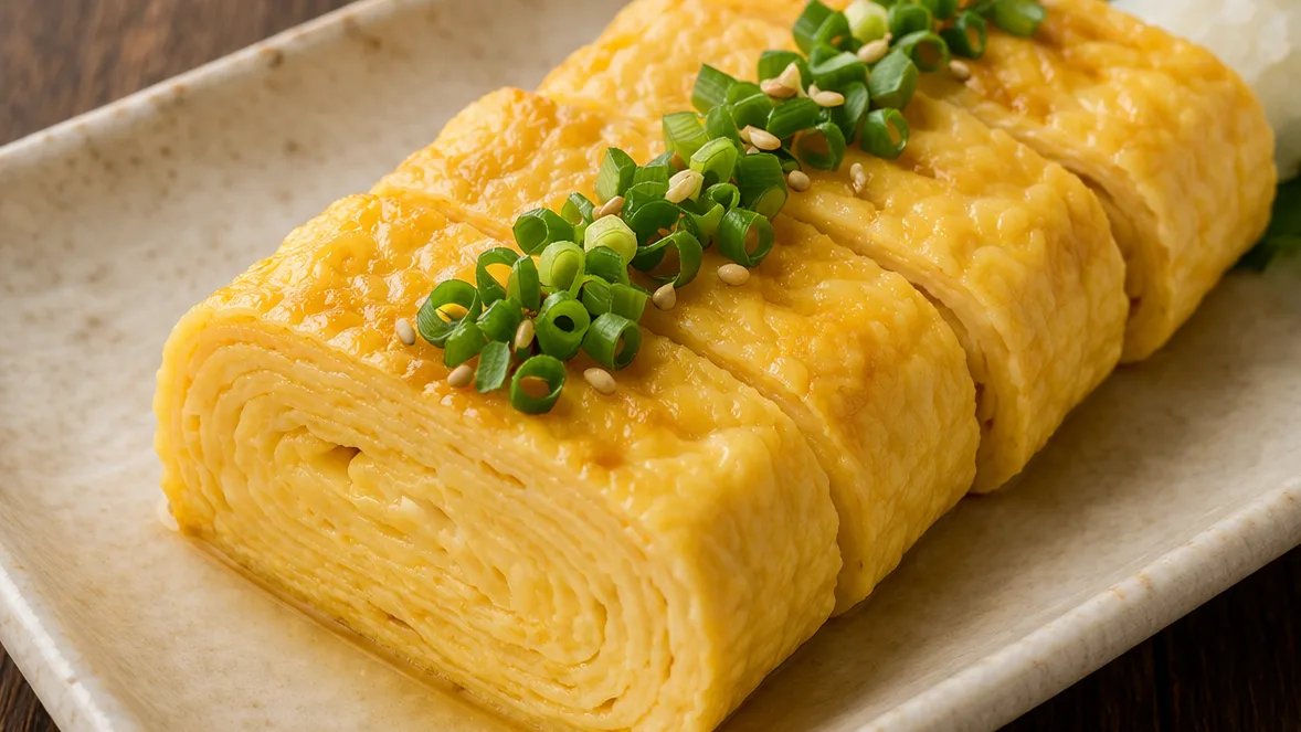 부드러운 일식 계란말이 | 마요네즈 넣은 타마코야키 스타일