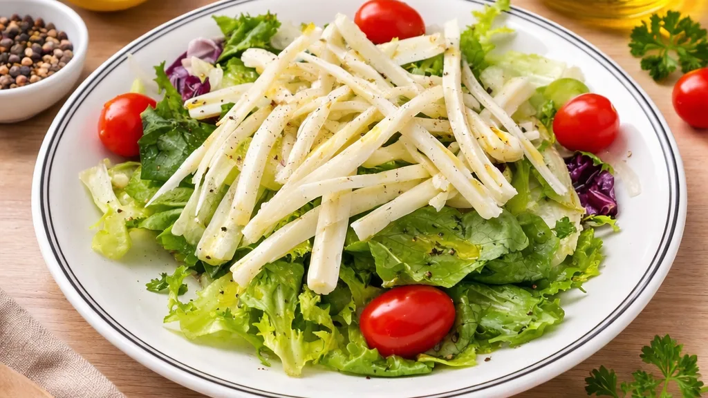 치즈 샐러드 | 스트링 치즈로 만드는 지중해 샐러드