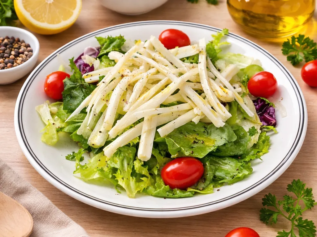 치즈 샐러드 | 스트링 치즈로 만드는 지중해 샐러드