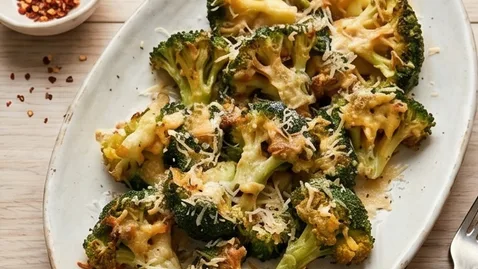 브로콜리 치즈 구이 | 에어프라이어 맥주 안주