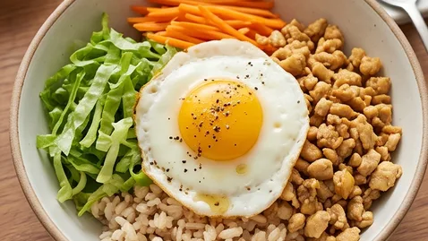 맛있어서 매일 먹는 닭가슴살 소보로 비빔밥 | 고단백 저탄수화물