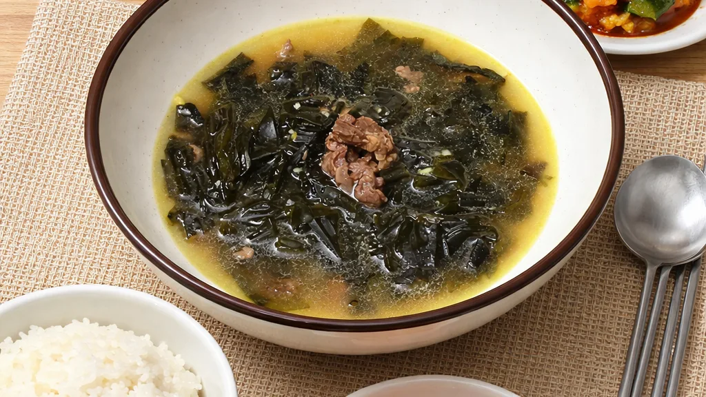 소고기 미역국 레시피 | 깊고 깔끔한 국물, 실패 없는 기본 미역국