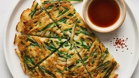 초간단 부추전 | 부추를 맛있게 많이 먹게되는 바삭한 부추전 레시피