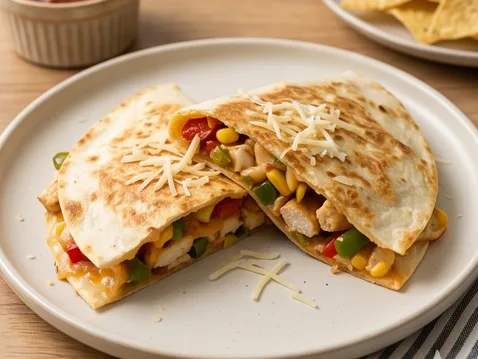 치킨 살사 퀘사디아 | 멕시코 풍미 요리